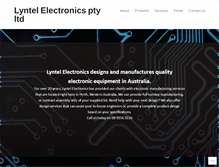 Tablet Screenshot of lyntelelectronics.com